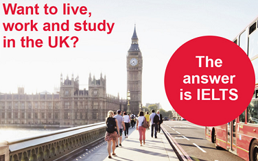 用于英国签证及移民的雅思考试 (IELTS for UKVI)